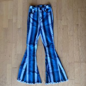 Mumu Blue Flare Jeans